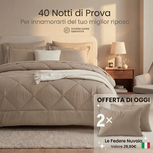 DreamNuvola Raizora | Il piumone che lavi come un lenzuolo